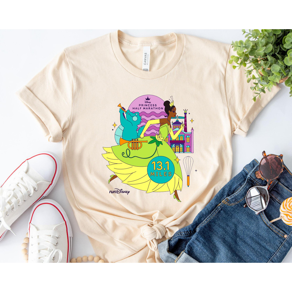 Princess Half Marathon 13.1 Miles Shirt Tiana Princess The Princess and The Frog, Half Marathon, RunDisney 2023 Shirt, Marathon Shirt.jpg