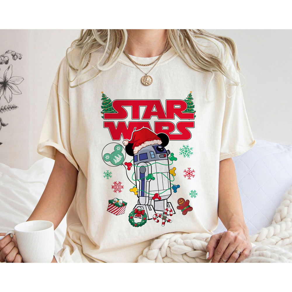 R2 D2 Christmas Light Mickey Ear Balloon Merry Xmas Shirt Family Matching Walt Disney World Shirt Gift Ideas Men Women.jpg