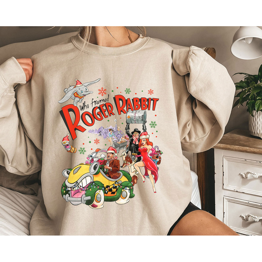 Roger Rabbit Very Merry Christmas Shirt Family Matching Walt Disney World Shirt Gift Ideas Men Women.jpg