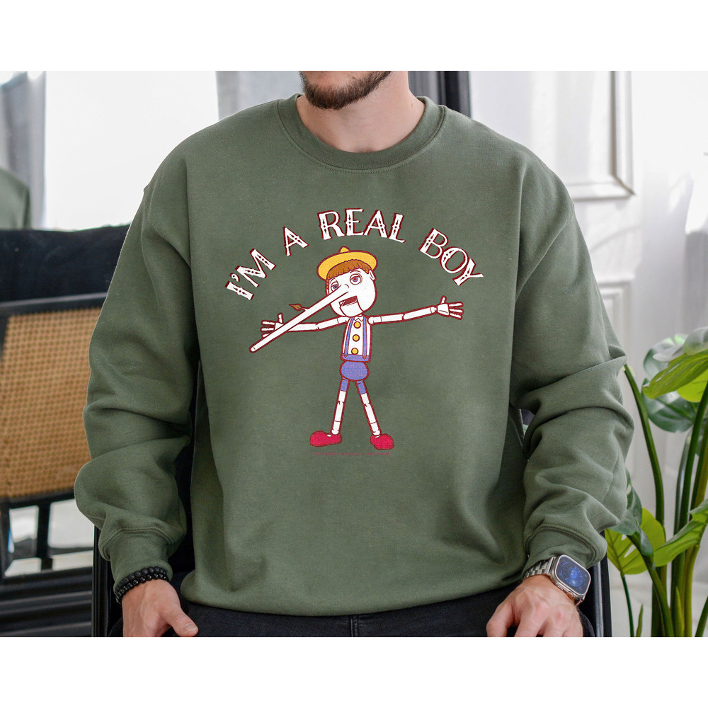 Shrek Pinocchio I'm A Real Boy Shirt Walt Disney World Shirt Gift Ideas Men Women.jpg