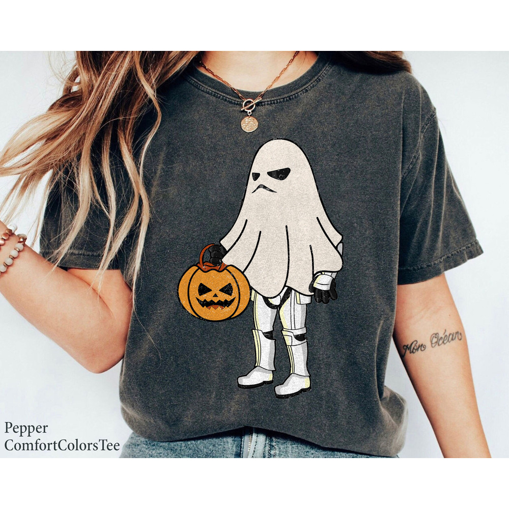 Storm Trooper Ghost Boo Trick Or Treat Halloween Shirt Walt Disney World Shirt Gift Ideas Men Women.jpg