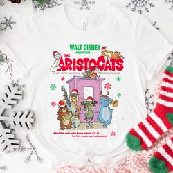 the aristocatcatplaying piano merry christmashirt family matching walt disney wo,tshirt, shirt gift, sport shirt