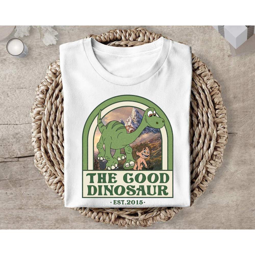 The Good Dinosaur Est 2015 Shirt Disney Pixar Shirt Animal Kingdom Great Gift Ideas Men Women.jpg