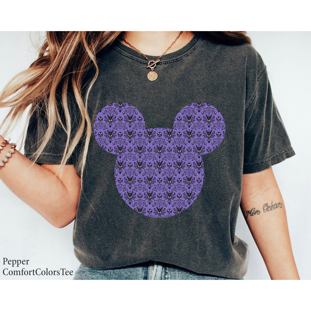 The Haunted Mansion Mickey Shirt Mickey Icon Shirt Fall Season Tee, Halloween Shirt, Disney Spooky Great Gift Ideas Men Women.jpg