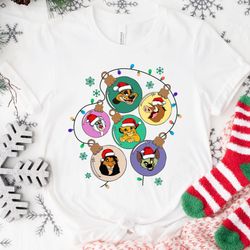 the lion king simba timon pumba christmalight disney crystal ball shirt family m,tshirt, shirt gift, sport shirt