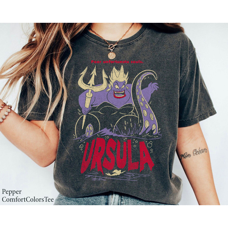 The Little Mermaid Ursula Graphic Shirt Family Matching Walt Disney World Shirt Gift Ideas Men Women.jpg
