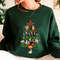 The Little Mermaid Xmas Tree Ariel Ursula Flounder Christmas Light Shirt Walt Disney World Shirt Gift Ideas Men Women.jpg