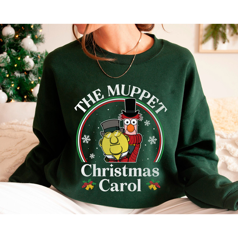 The Muppet Christmas Carol Bunsen Honeydew And Beaker Retro Shirt Family Matching Walt Disney World Shirt Gift Ideas Men Women.jpg