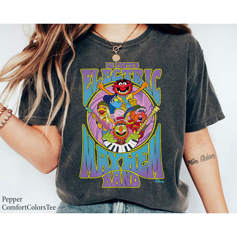 The Muppets Dr Teeth's Electric Mayhem Band Shirt Walt Disney World Shirt Gift Ideas Men Women.jpg