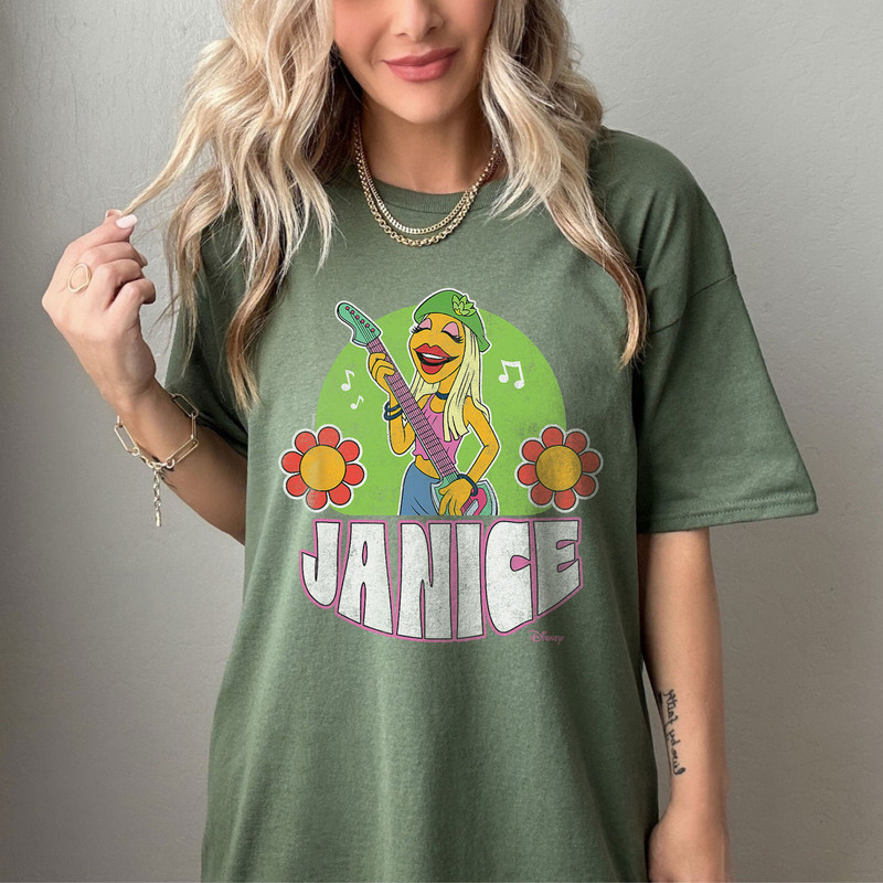 The Muppets Electric Mayhem Janice Shirt Family Matching Walt Disney World Shirt Gift Ideas Men Women.jpg
