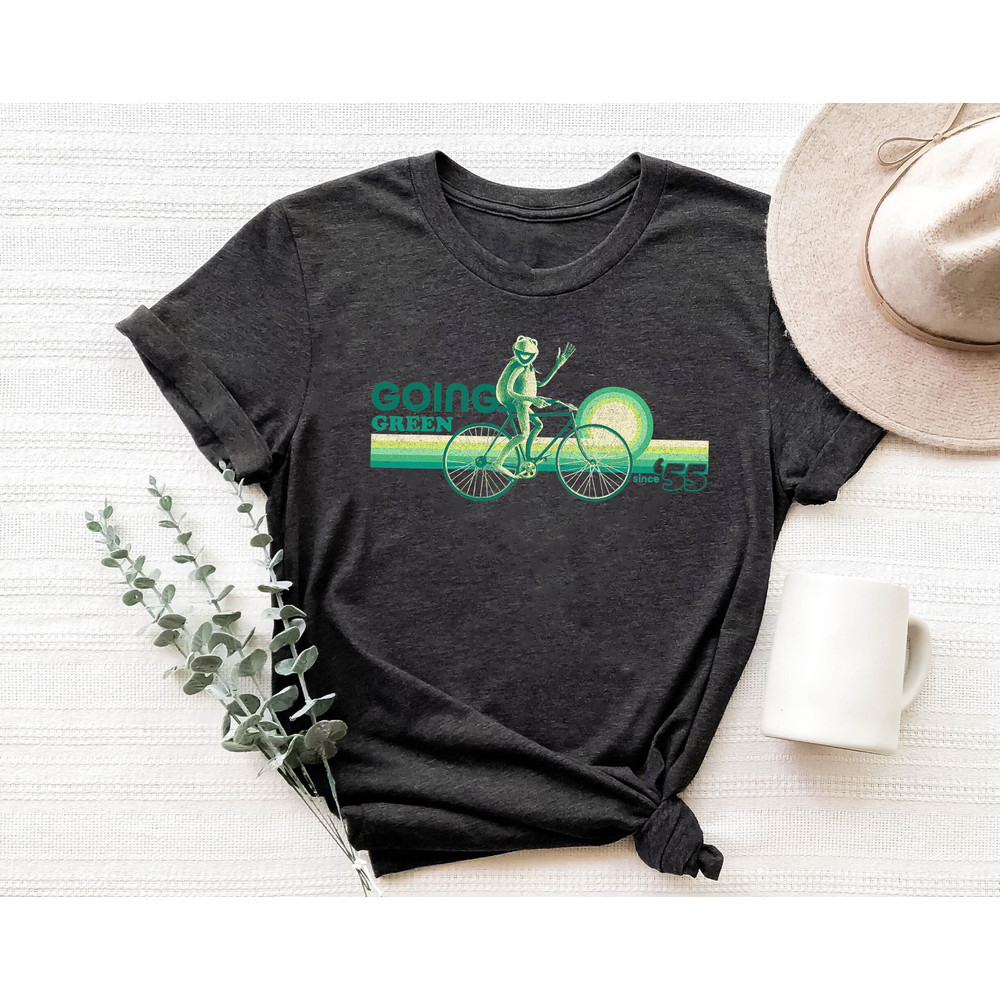 The Muppets Kermit Going Green Since 55 Shirt Family Matching Walt Disney World Shirt Gift Ideas Men Women.jpg