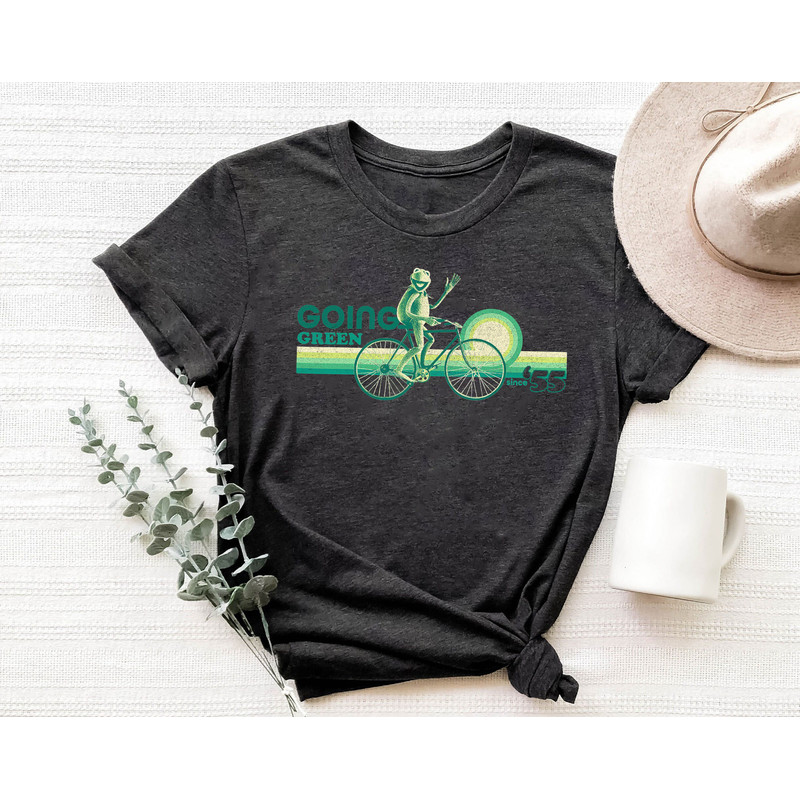 The Muppets Kermit Going Green Since 55 Shirt Family Matching Walt Disney World Shirt Gift Ideas Men Women.jpg