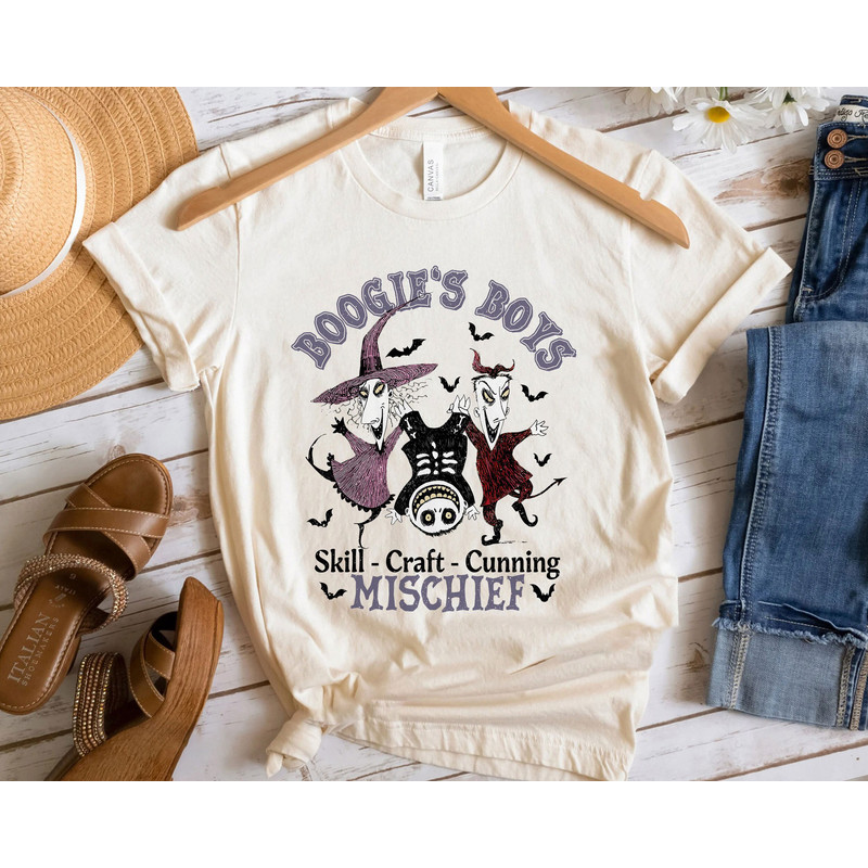 The Nightmare Before Christmas Boogie's Boys Halloween Shirt Walt Disney World Shirt Gift Ideas Men Women 1.jpg