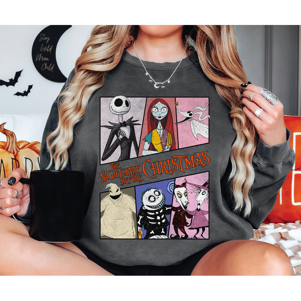 The Nightmare Before Christmas Jack Skellington Vintage Retro Shirt Walt Disney World Shirt Gift Ideas Men Women.jpg