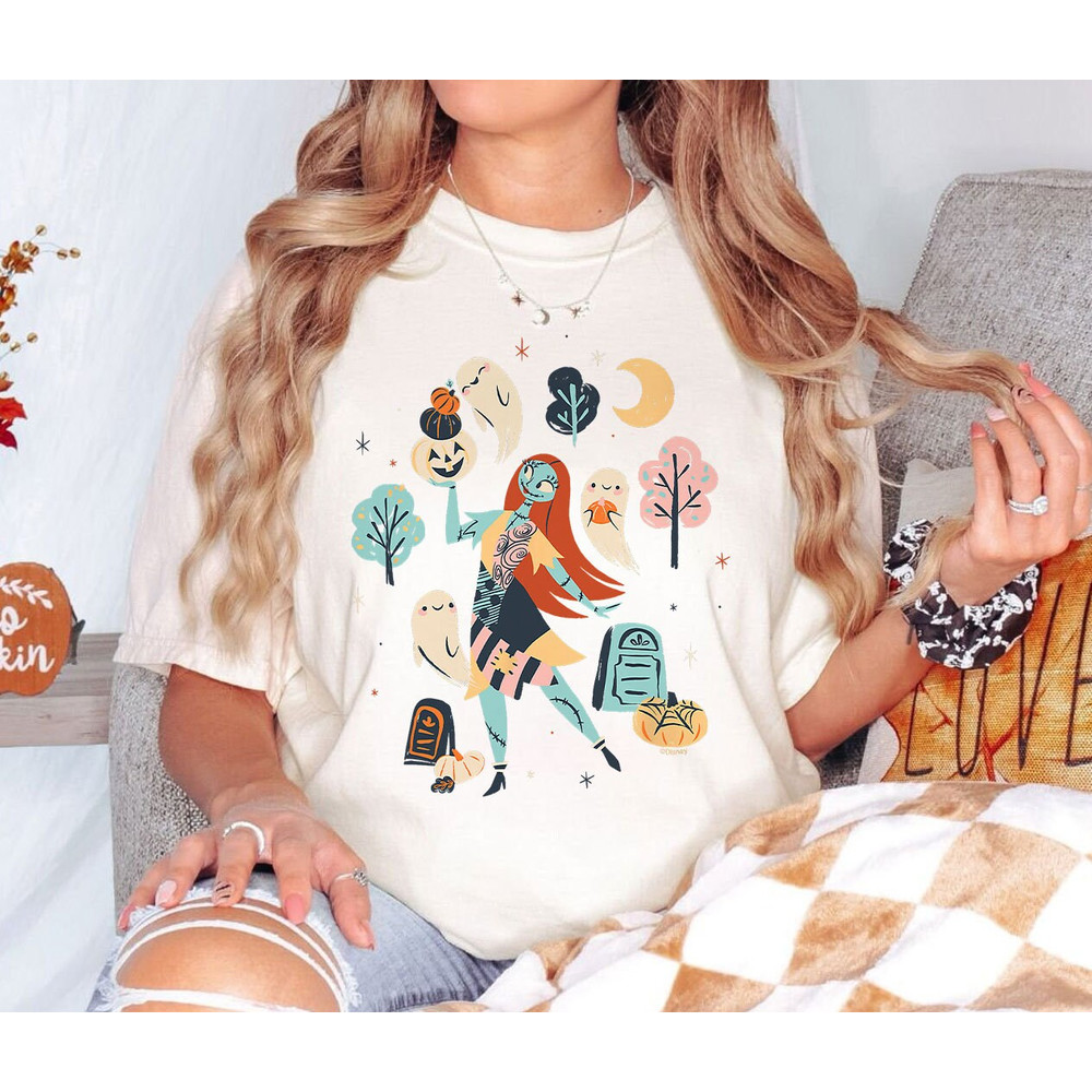 The Nightmare Before Christmas Sally Ghost Halloween Shirt Walt Disney World Shirt Gift Ideas Men Women.jpg