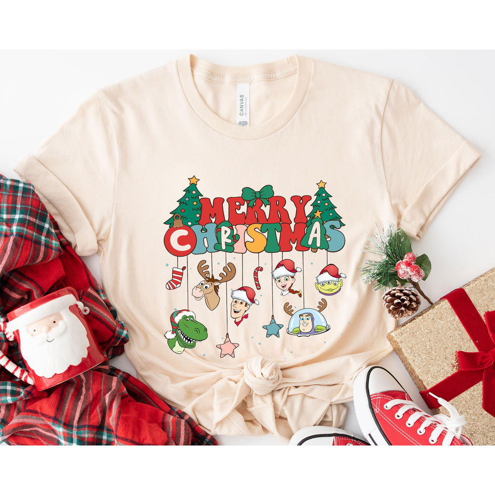 Toy Story Wear Xmas Pajama A Very Merry Christmas Shirt Family Matching Walt Disney World Shirt Gift Ideas Men Women.jpg