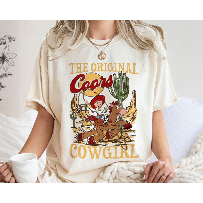 Vintage Disney Toy Story The Original Coors Cowboy Cowgirl Shirt Walt Disney World Shirt Gift Ideas Men Women.jpg