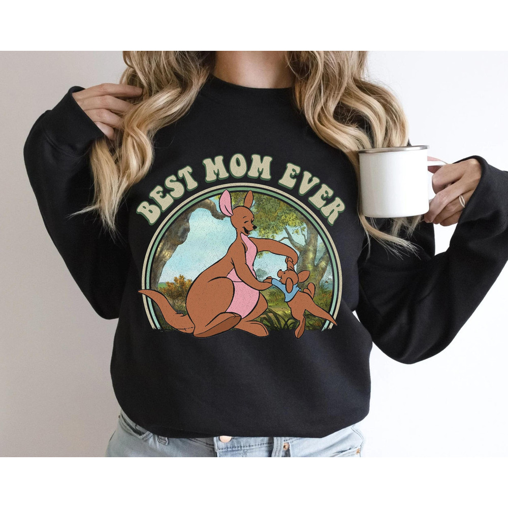 Vintage Kanga Best Mom Ever Shirt Winnie The Pooh Characters Shirt Mother's Day Shirt Disney Mom Shirt Great Gift Ideas Women.jpg