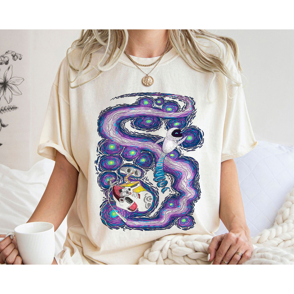 Wall-E Cosmic Stars Shirt Walt Disney World Shirt Gift Ideas Men Women.jpg