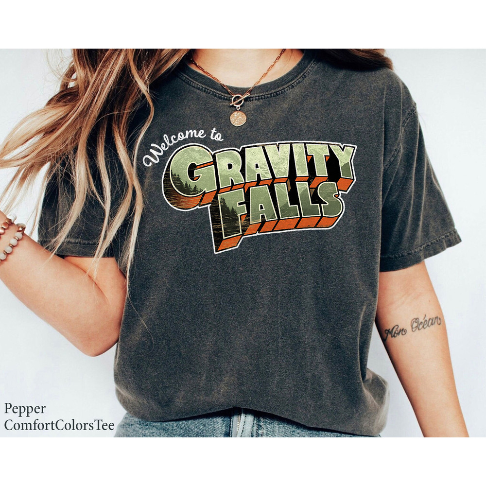 Welcome To Gravity Falls Shirt Walt Disney World Shirt Gift Ideas Men Women.jpg