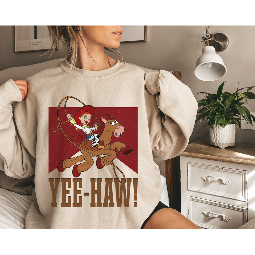 Yee-haw! Jessie Toy Story Shirt Cowgirl T-shirt Cowboy Shirt Buzz Lightyear Great Gift Ideas Men Women.jpg