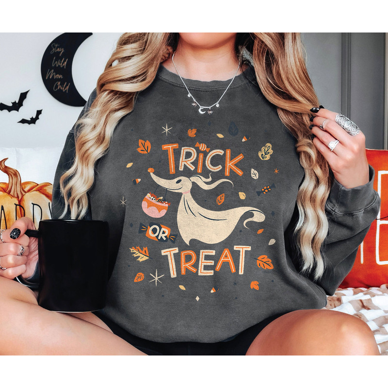 Zero The Nightmare Before Christmas Halloween Shirt Disney's Not So Scary Halloween Party Walt Disney World Shirt Gift Ideas.jpg