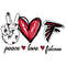Peace Love Falcons SVG.png