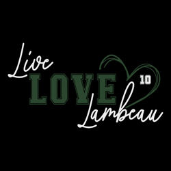 live love lambeau number 10 heart script svg