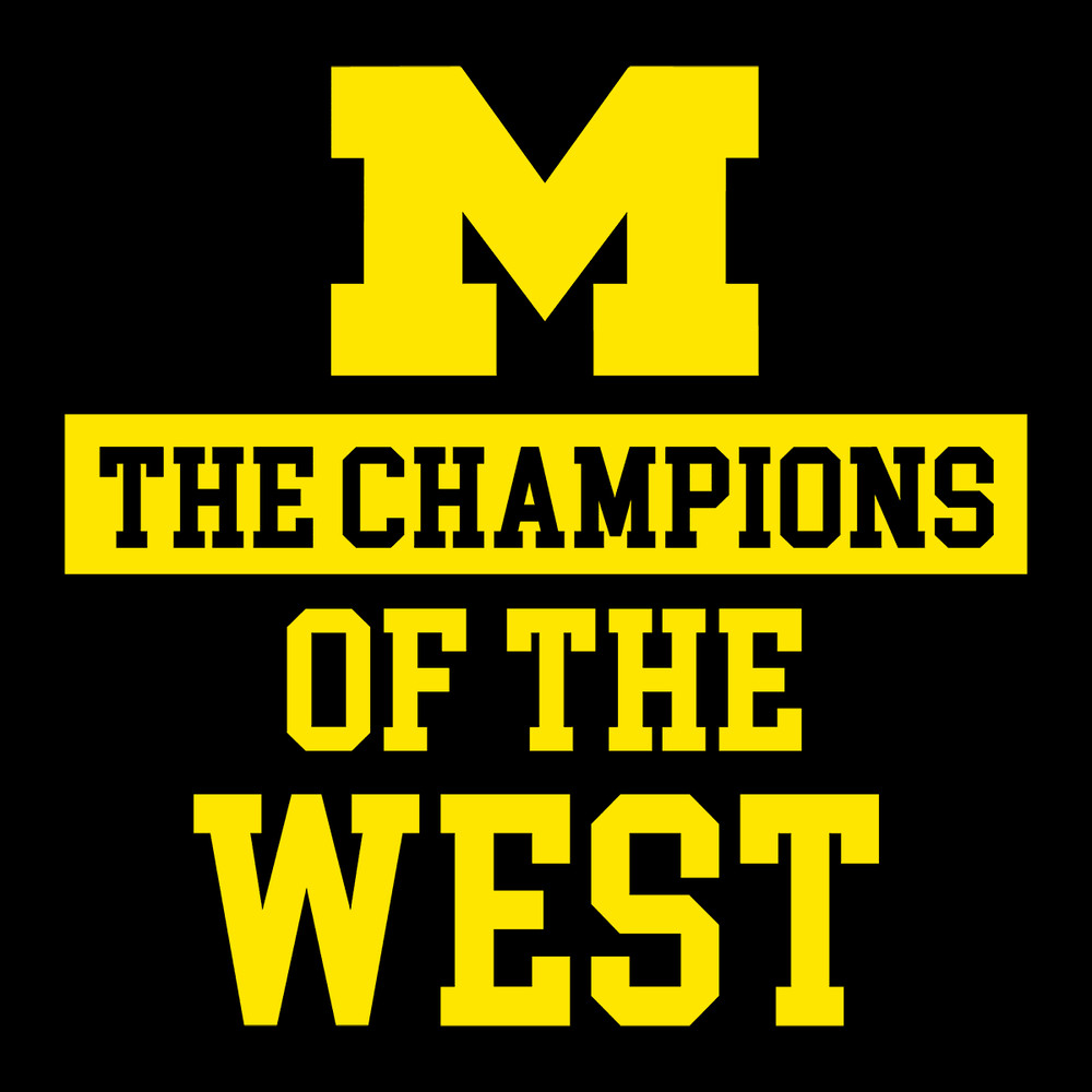 Michigan M The Champion Of The West SVG.png
