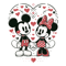 Mickey and Minnie Valentines Day Heart SVG.png