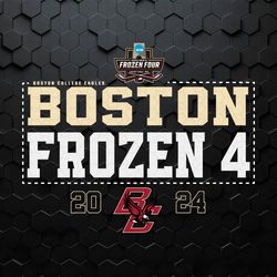 boston frozen 4 mens hockey 2024 svg