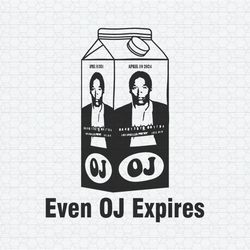 retro oj simpson even oj expires svg