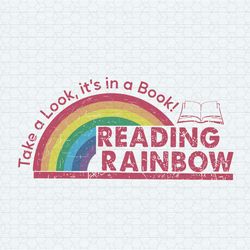 take a look it's in a book svg reading rainbow file