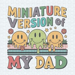 floral miniature version of my dad png