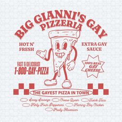 big giannis gay pizzeria the gayest pizza on town svg
