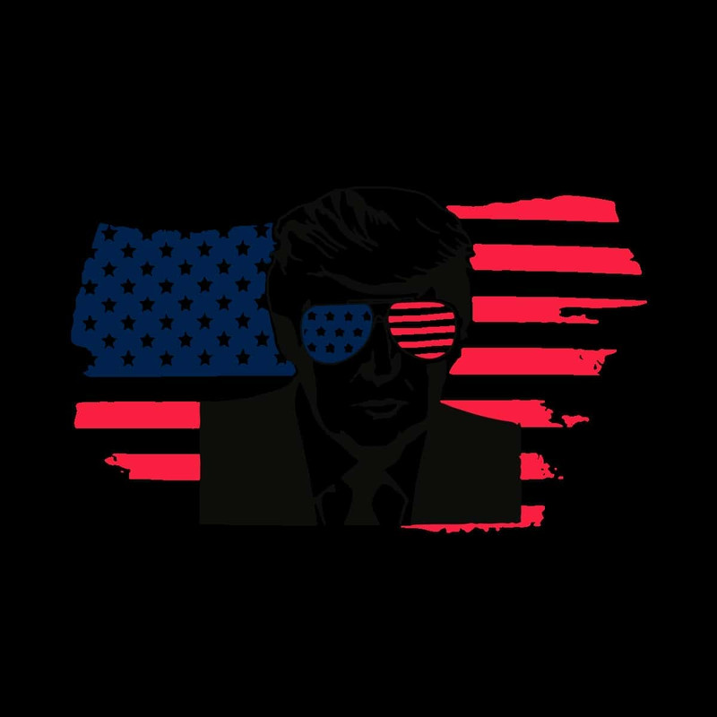 I Will Be Back SVG, Trending Trump SVG, USA Flag SVG July 4th SVG.jpg