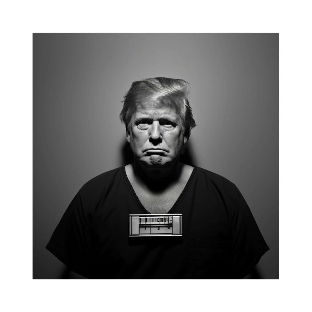 Only PNG - Donald Trump Mugshot PNG Fulton Country Sheriff Office PNG.jpg