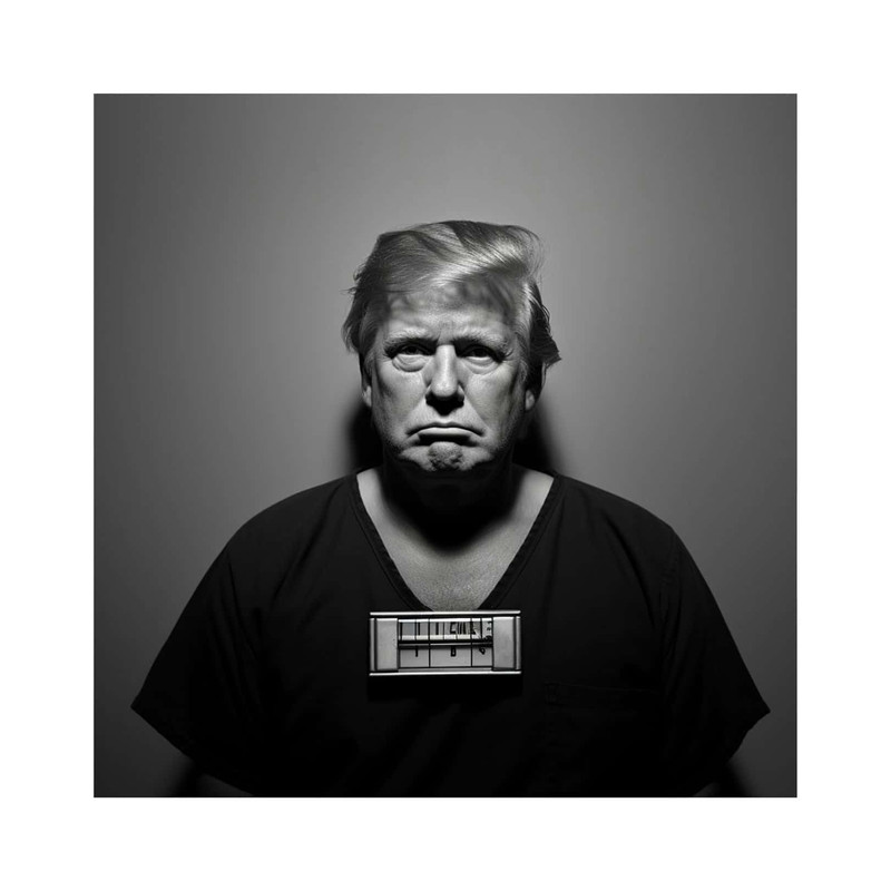 Only PNG - Donald Trump Mugshot PNG Fulton Country Sheriff Office PNG.jpg