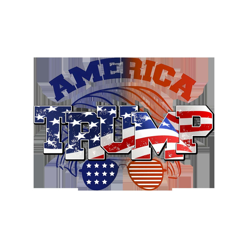 Only PNG File- Retro America Trump USA Election PNG File.jpg