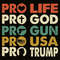 Pro Life Pro God Pro Gun Pro USA Pro Trump SVG Trump Vintage SVG.jpg