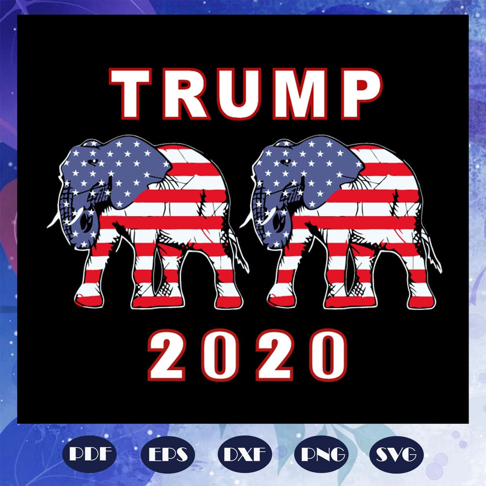 Trump Elephant 2020 SVG Keep America Great Punisher Donald Trump SVG.jpg
