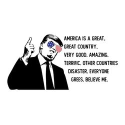 america is a great great country svg great america trump sv1g funny july 4th svg