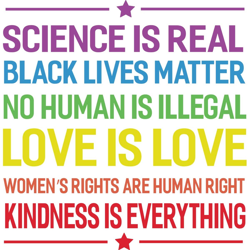 Science Is Real Black Lives Matter No Human Is Illegal Love Is Love Trending SVG Lgbt Rainbow Pride SVG.jpg
