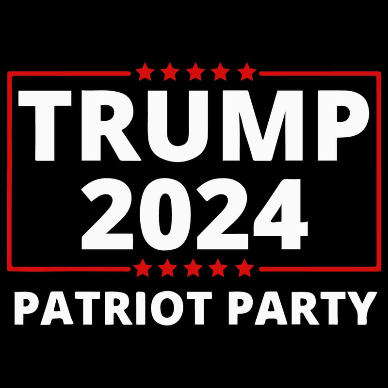 Trump 2024 Patriot Party SVG Lion Party SVG Cricut Silhouette SVG File.jpg