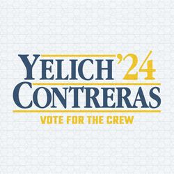 yelich contreras 24 vote for the crew svg