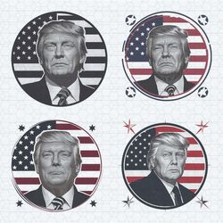 donald trump america flag make america great again png bundle