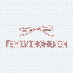groovy femininomenon chappell bow svg