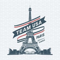 team use paris summer olympic 2024 svg
