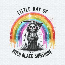 little ray of pitch black sunshine death rainbow png