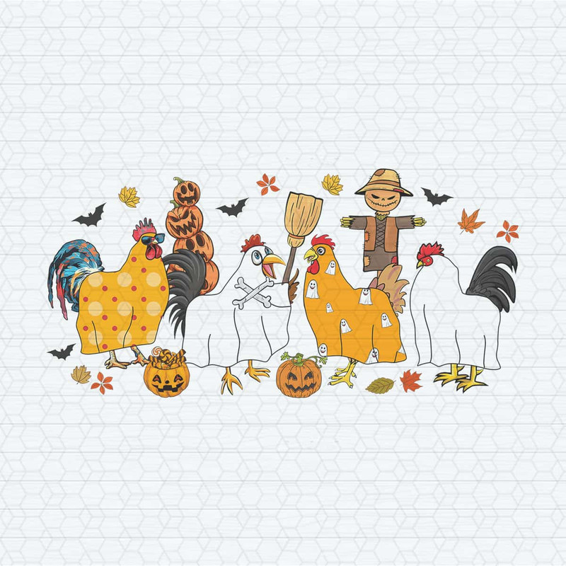 Funny Halloween Chicken Fall Vibes PNG.jpg